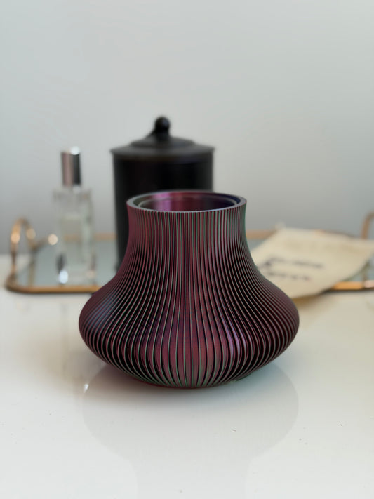 bulb vase - tri-colour