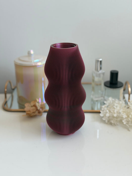 dango vase - green/red