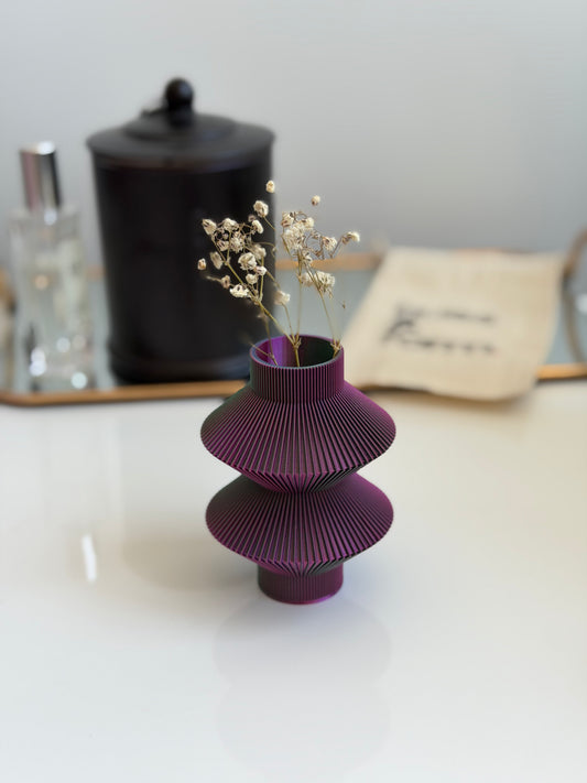 bud vase - duo (blue/green/red)