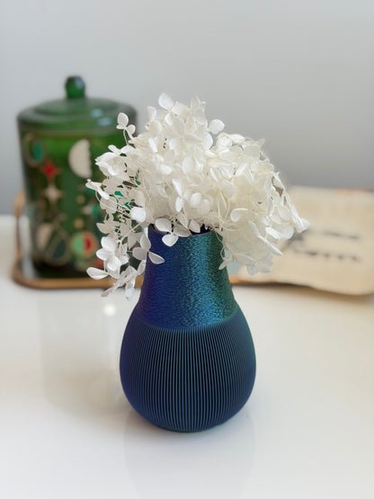 bud vase - chasen (blue/green/red)