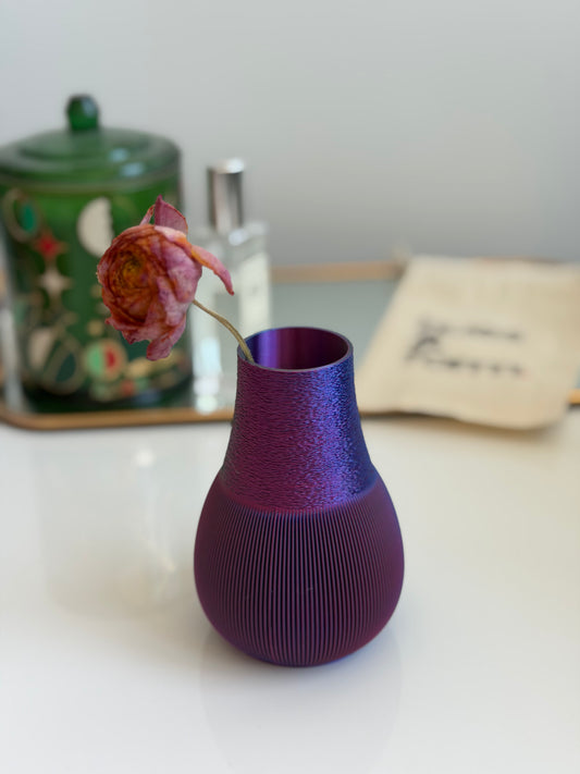 bud vase - chasen (blue/green/red)