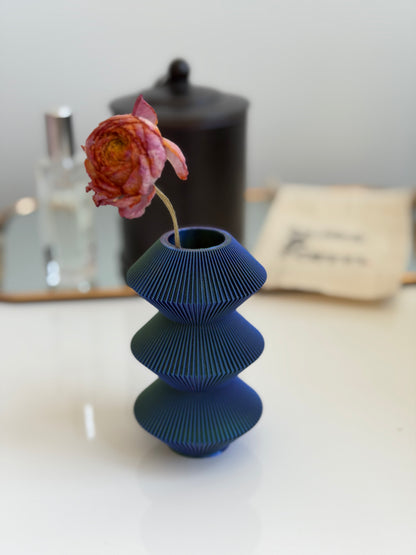 bud vase - trio (blue/green/red)