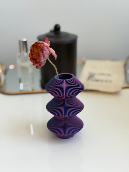 bud vase - trio (blue/green/red)