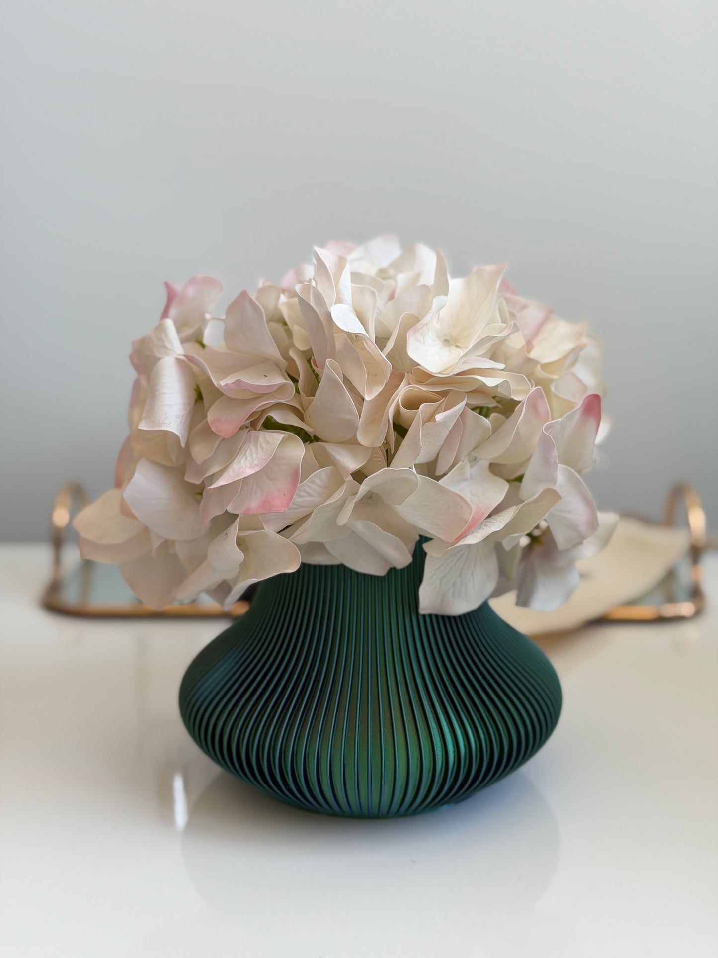 bulb vase - tri-colour