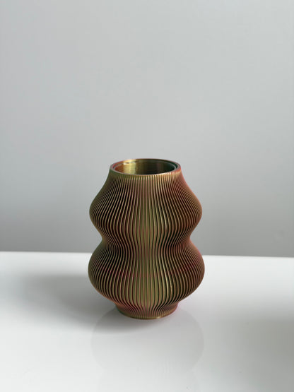 hulu vase - tri-colour
