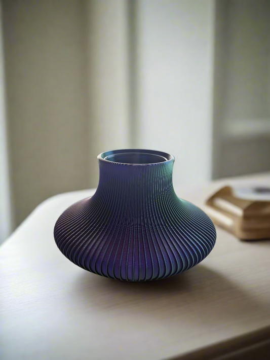 bulb vase - tri-colour